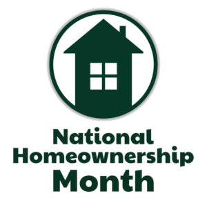 national homeownership month