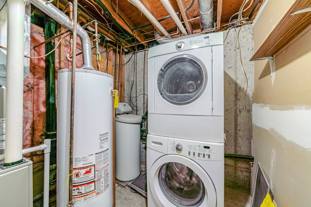 Conquer Your Unfinished Basement Laundry Room